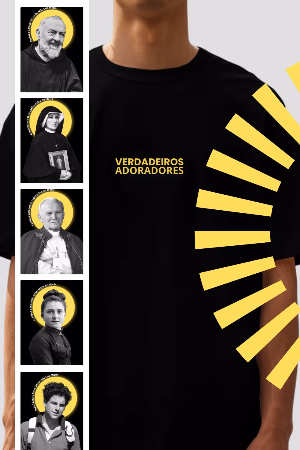 Camiseta oficial Verdadeiros adoradores